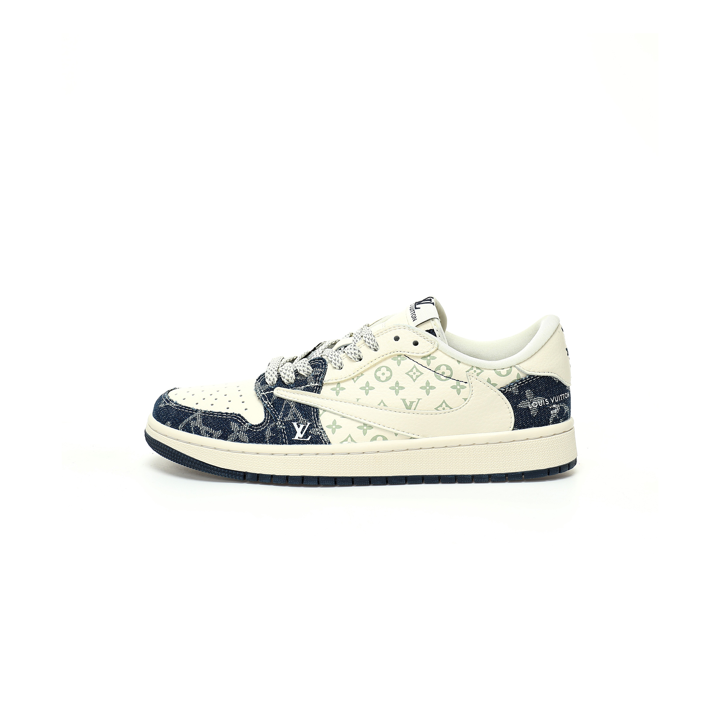 AIR JORDAN 1 LOW OG SP BEIGE BLACK LV MONOGRAM SJ2068-003